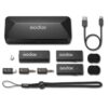 میکروفون بی‌سیم یقه‌ای گودکس-Godox MoveLink Mini LT 2-Person Wireless Microphone
