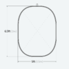 فون بک دراپ GODOX CBA-CS0001 Collapsible Background