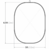 فون بک دراپ GODOX CBA-TB0001 Collapsible Background