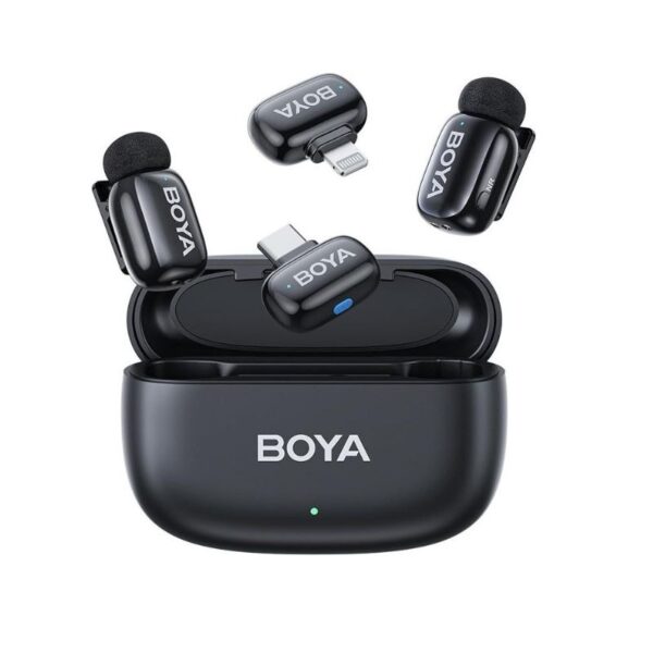 میکروفون بی سیم بویا - BOYA Mini 12 Combo Wireless Microphone